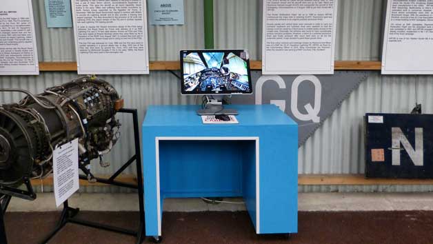 Interactive Panorama of a Lightning cockpit at the Tangmere Military Aviation Museum