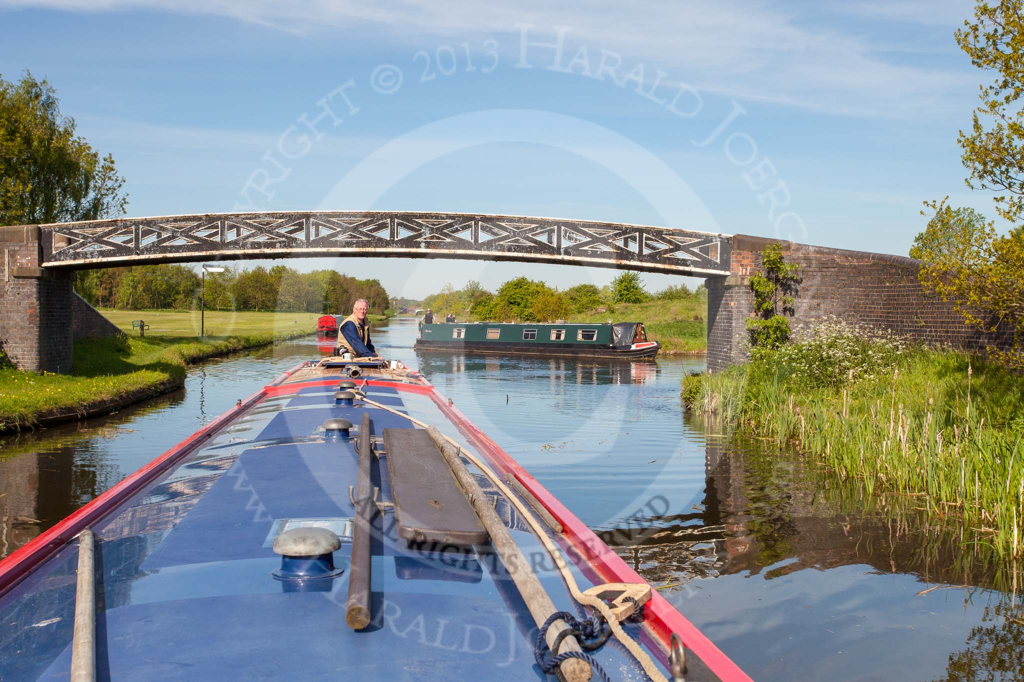BCN Marathon Challenge 2013: NB "Felonious Mongoose" on the Wyrley & Essington Canal close to Pelsall Junction..
Birmingham Canal Navigation,


United Kingdom,
on 26 May 2013 at 09:02, image #371