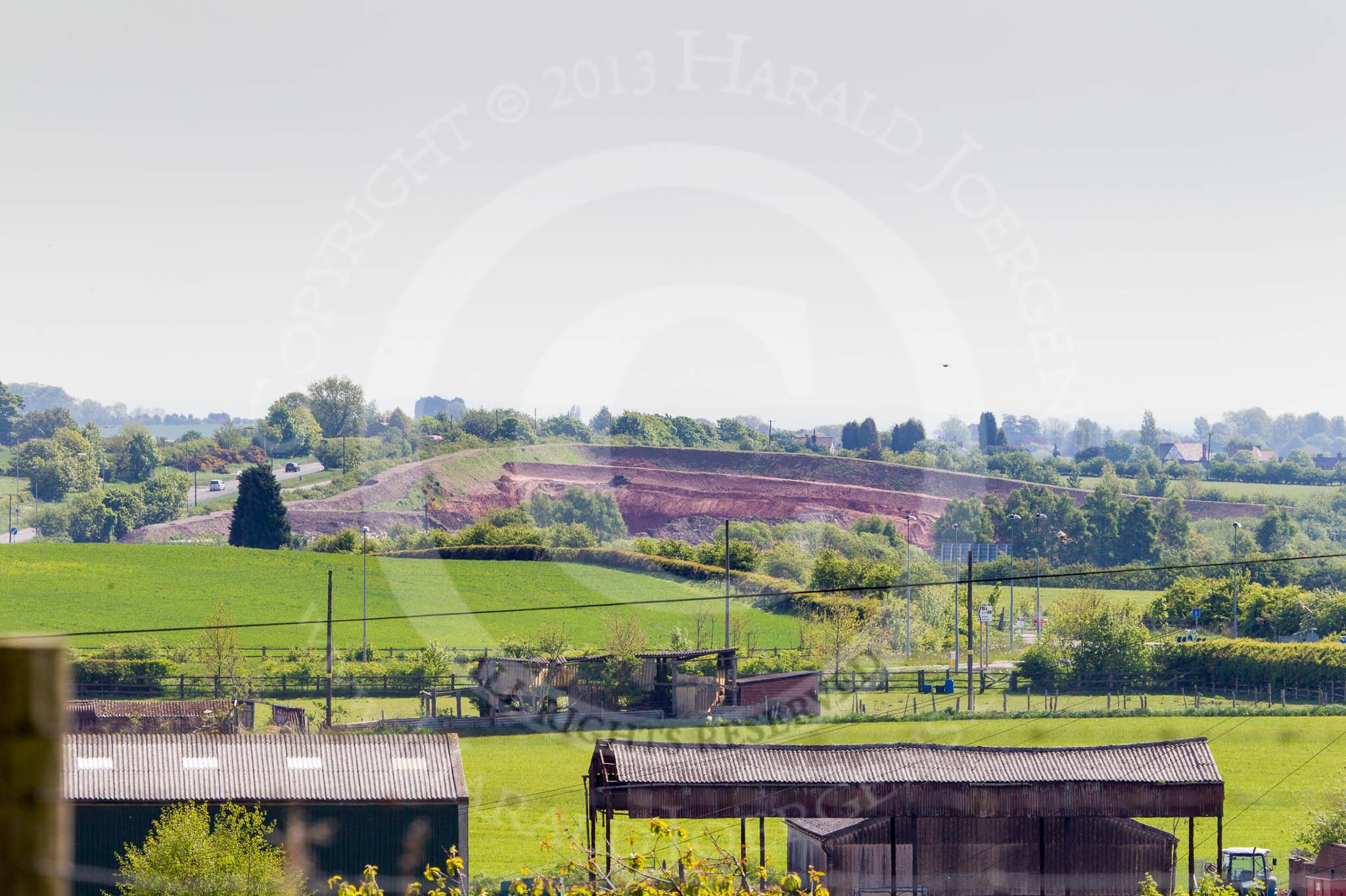 BCN Marathon Challenge 2013: Open cast mining east of the Anglesey Branch of the Wyrley & Essington Canal..
Birmingham Canal Navigation,


United Kingdom,
on 26 May 2013 at 10:22, image #383