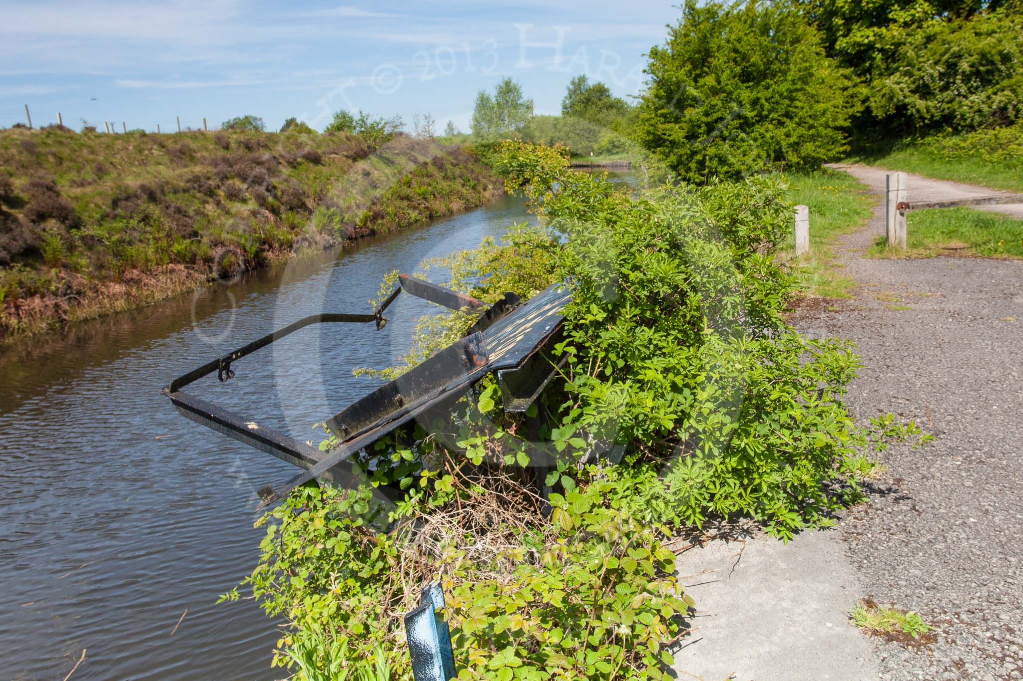BCN Marathon Challenge 2013: Coal loading chutes on the Anglesey Branch of the Wyrley & Essington Canal near Chasewater Reservoir..
Birmingham Canal Navigation,


United Kingdom,
on 26 May 2013 at 10:45, image #391