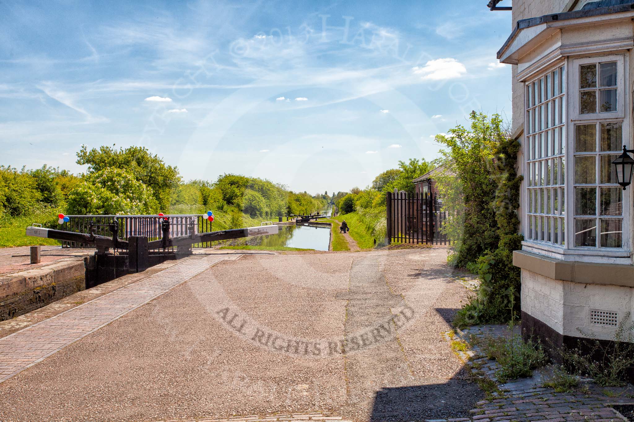 BCN Marathon Challenge 2013: The Rushall flight of locks on the Daw End Branch near Longwood Junction..
Birmingham Canal Navigation,


United Kingdom,
on 26 May 2013 at 14:36, image #421