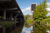 BCN Marathon Challenge 2013: The BCN Old Main Line between Summit Tunnel and Spon Lane Junction. The M5 motorway is partially built over the canal. In the background Holy Trinity Church, West Bromwich..
Birmingham Canal Navigation,


United Kingdom,
on 25 May 2013 at 09:42, image #115