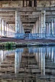 BCN Marathon Challenge 2013: Underneath the M5 motorway - seen from the BCN Old Main Line, between Spon Land Junction and Oldbury Junction..
Birmingham Canal Navigation,


United Kingdom,
on 25 May 2013 at 09:57, image #132