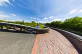 BCN Marathon Challenge 2013: Bromford Junction, linking the BCN New Main Line, on the right, and the Old Main Line, on the left, via the three Spon Lane Locks, seen through a fisheye lens from the turnover bridge at the junction..
Birmingham Canal Navigation,


United Kingdom,
on 25 May 2013 at 12:54, image #175
