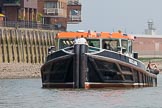 TOW River Thames Barge Driving Race 2013: Tug "Reclaim" before the start of the race..
River Thames between Greenwich and Westminster,
London,

United Kingdom,
on 13 July 2013 at 12:23, image #75