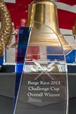 TOW River Thames Barge Driving Race 2013: The price for the "Barge Race 2013 Challenge Cup Overall Winner"..
River Thames between Greenwich and Westminster,
London,

United Kingdom,
on 13 July 2013 at 15:41, image #558