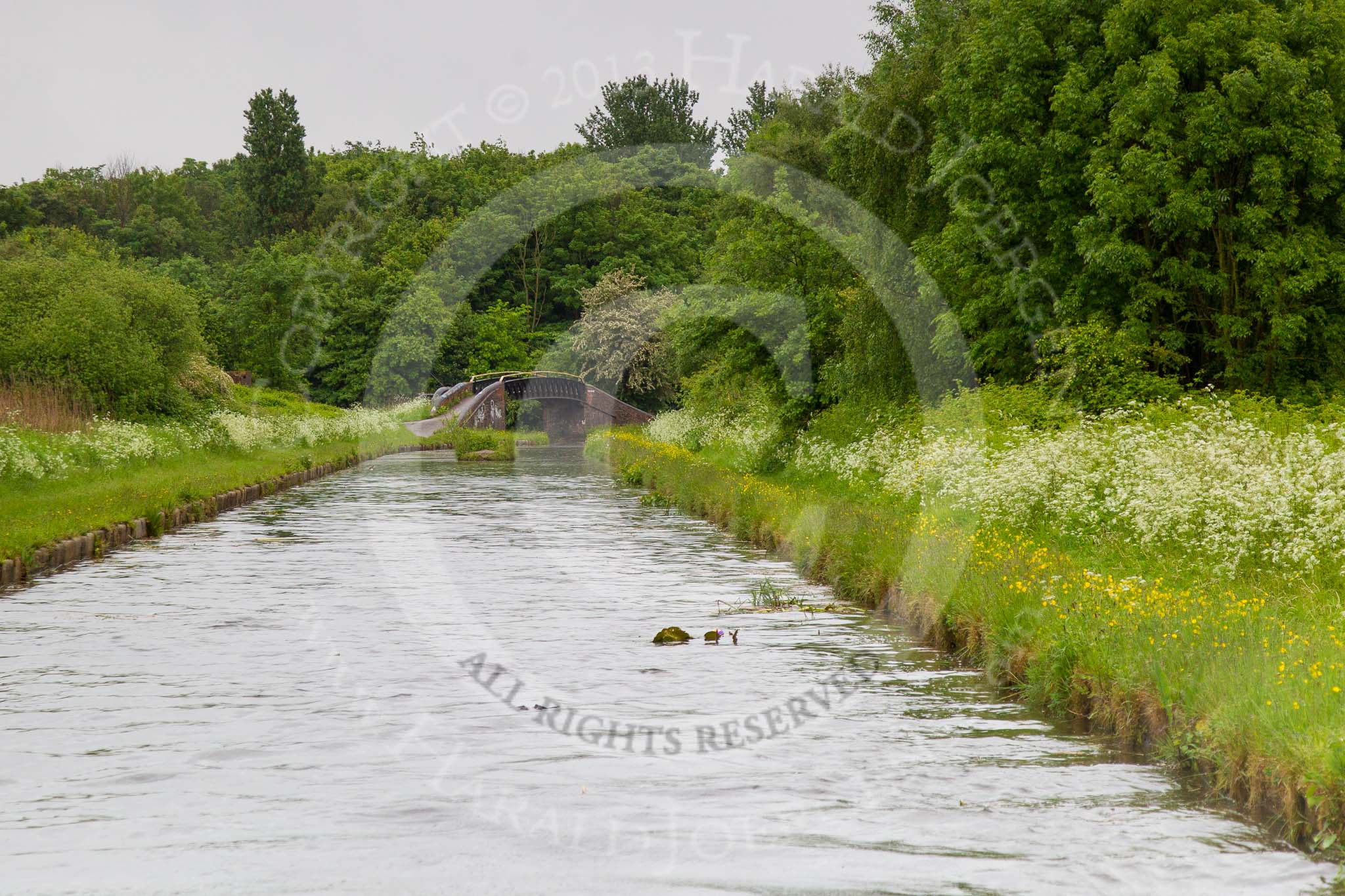 BCN Marathon Challenge 2014: Rushall Junction on the Tame Valley Canal, with the Rushall Canal on the left.
Birmingham Canal Navigation,


United Kingdom,
on 24 May 2014 at 14:59, image #139