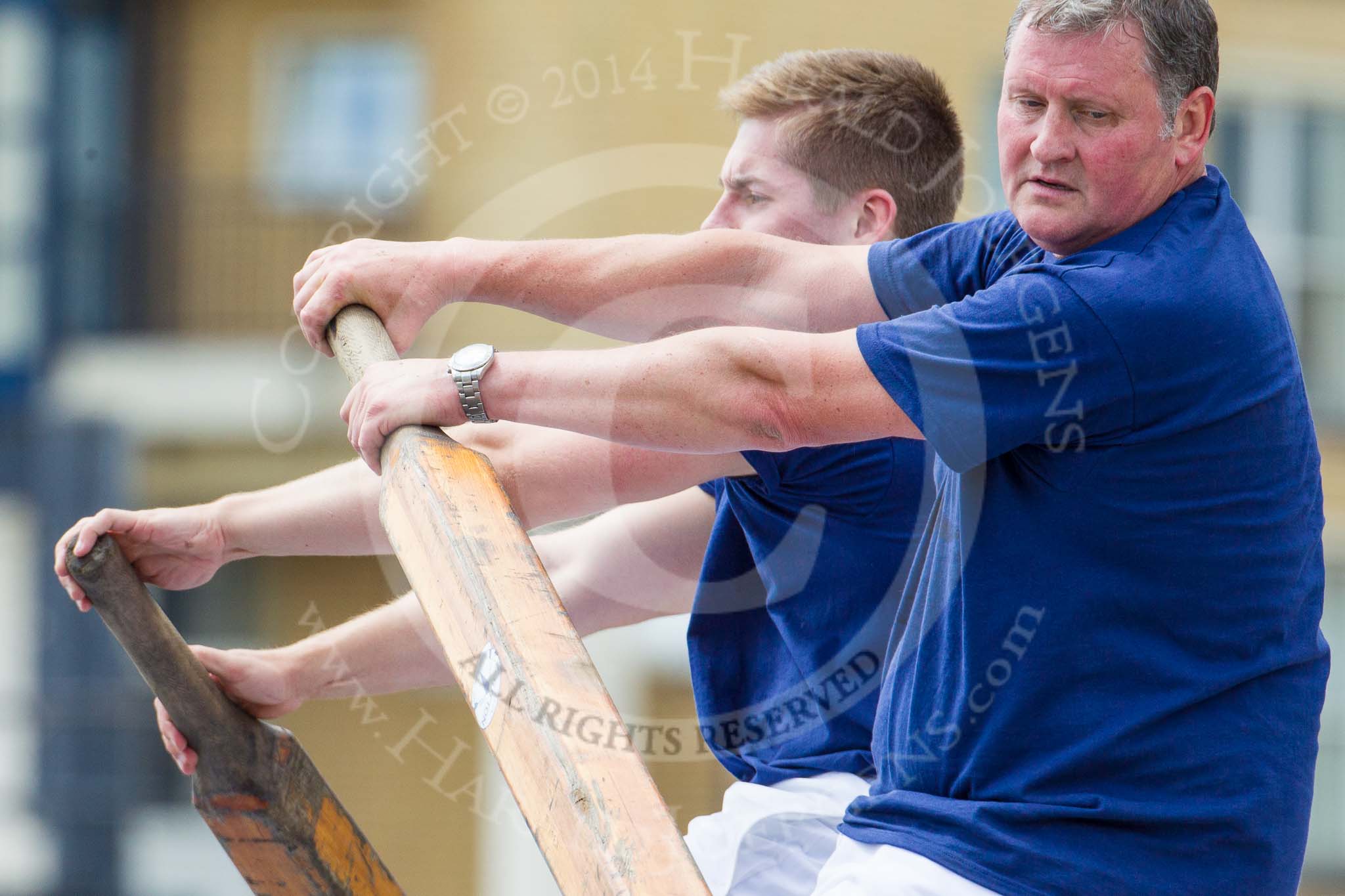 TOW River Thames Barge Driving Race 2014.
River Thames between Greenwich and Westminster,
London,

United Kingdom,
on 28 June 2014 at 12:53, image #159