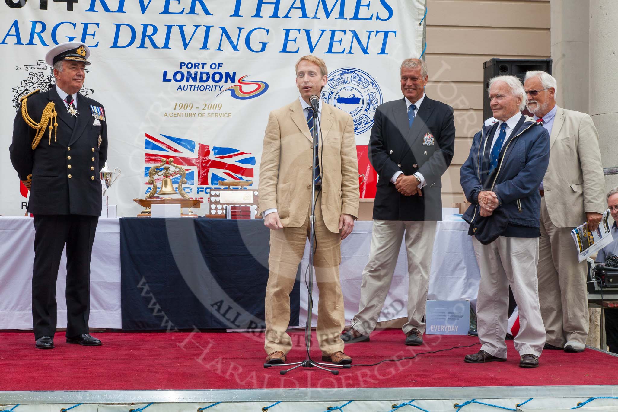 TOW River Thames Barge Driving Race 2014.
River Thames between Greenwich and Westminster,
London,

United Kingdom,
on 28 June 2014 at 16:31, image #463