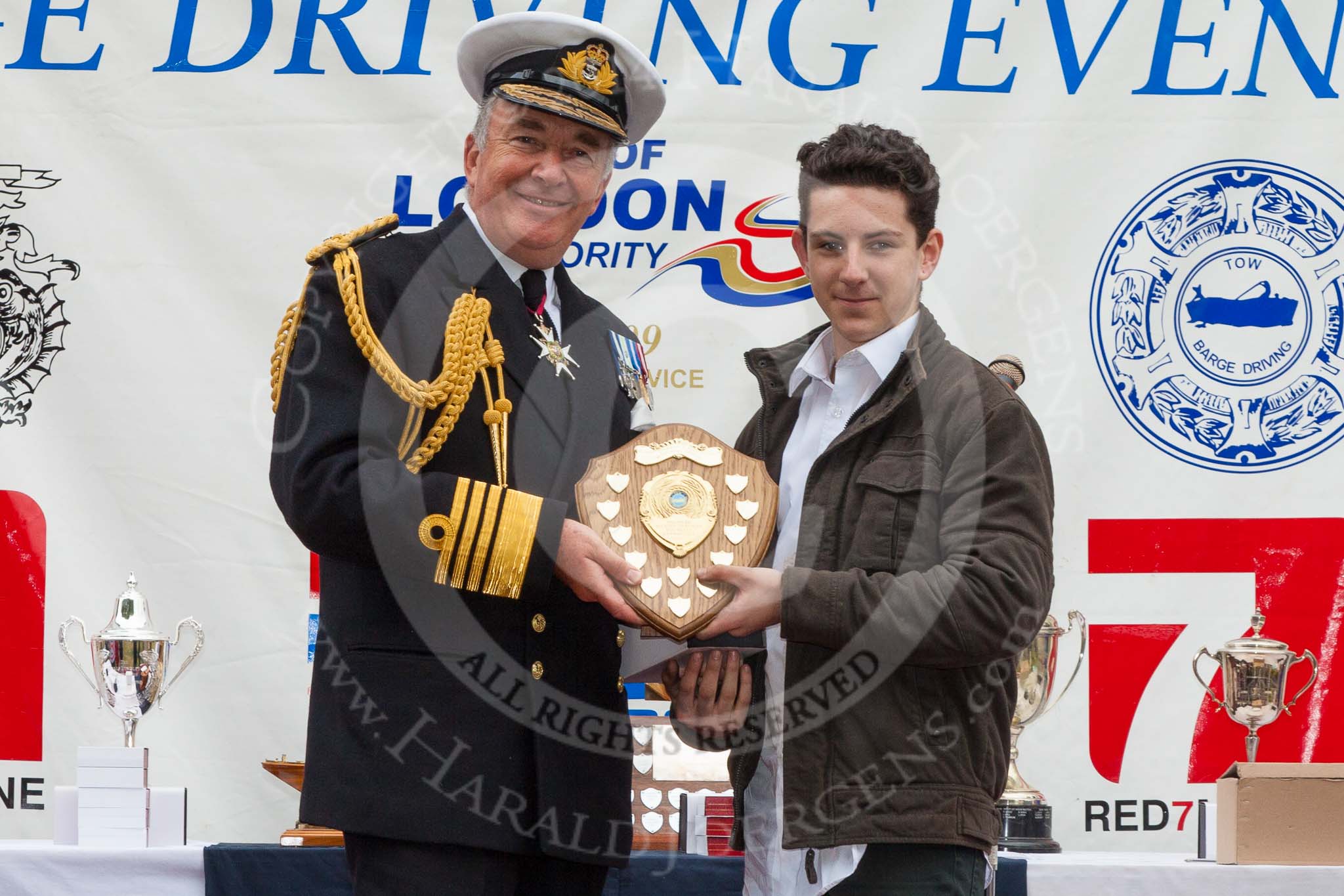 TOW River Thames Barge Driving Race 2014.
River Thames between Greenwich and Westminster,
London,

United Kingdom,
on 28 June 2014 at 16:37, image #471