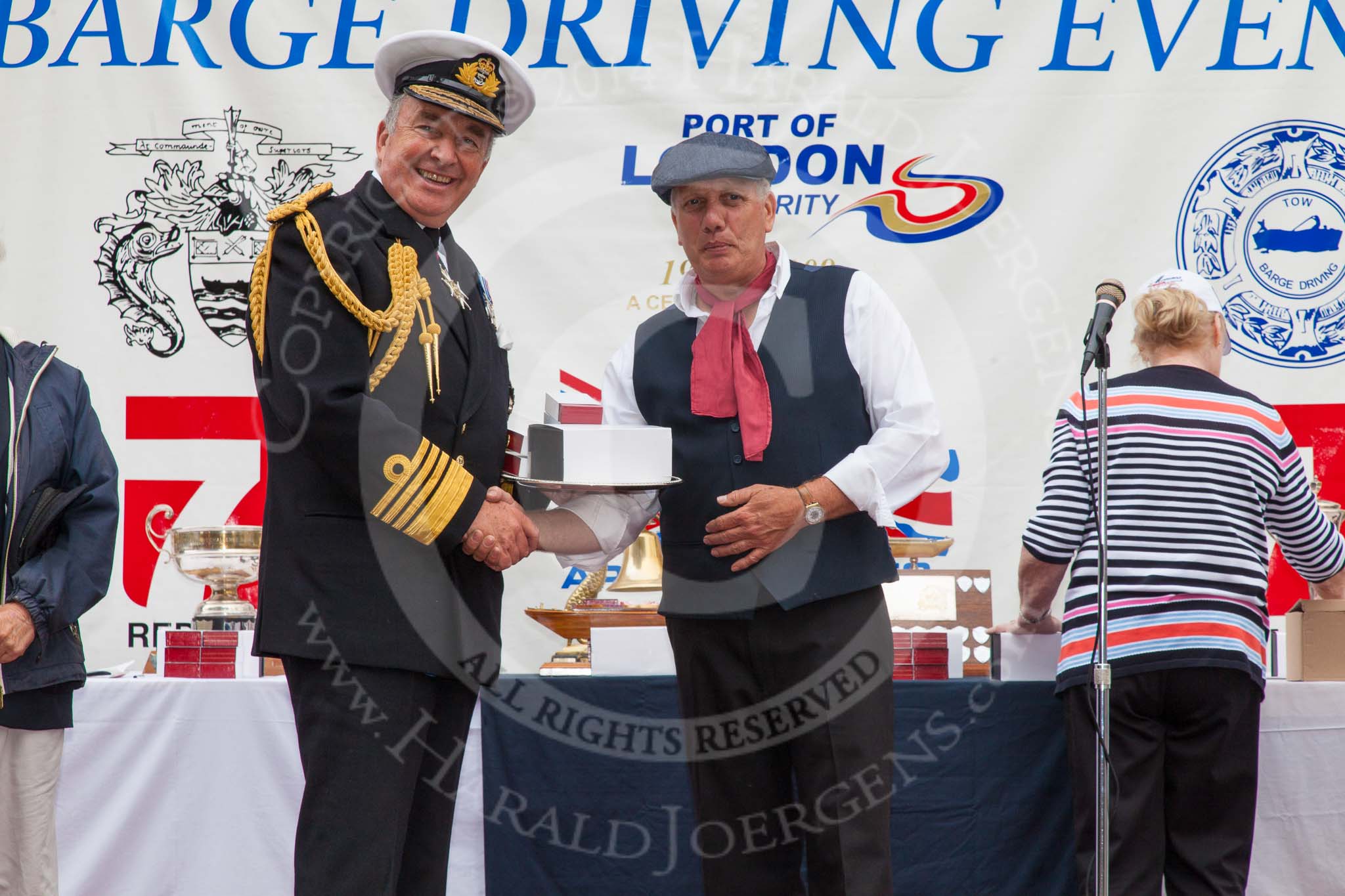 TOW River Thames Barge Driving Race 2014.
River Thames between Greenwich and Westminster,
London,

United Kingdom,
on 28 June 2014 at 16:38, image #472