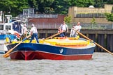 TOW River Thames Barge Driving Race 2014.
River Thames between Greenwich and Westminster,
London,

United Kingdom,
on 28 June 2014 at 12:43, image #127
