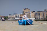 TOW River Thames Barge Driving Race 2014.
River Thames between Greenwich and Westminster,
London,

United Kingdom,
on 28 June 2014 at 12:55, image #162