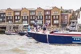 TOW River Thames Barge Driving Race 2014.
River Thames between Greenwich and Westminster,
London,

United Kingdom,
on 28 June 2014 at 12:57, image #172