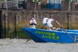 TOW River Thames Barge Driving Race 2014.
River Thames between Greenwich and Westminster,
London,

United Kingdom,
on 28 June 2014 at 13:03, image #186