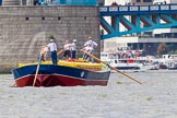 TOW River Thames Barge Driving Race 2014.
River Thames between Greenwich and Westminster,
London,

United Kingdom,
on 28 June 2014 at 13:35, image #257