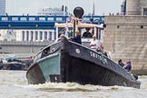 TOW River Thames Barge Driving Race 2014.
River Thames between Greenwich and Westminster,
London,

United Kingdom,
on 28 June 2014 at 13:36, image #260
