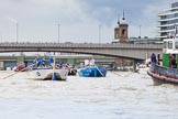 TOW River Thames Barge Driving Race 2014.
River Thames between Greenwich and Westminster,
London,

United Kingdom,
on 28 June 2014 at 13:41, image #268