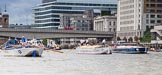 TOW River Thames Barge Driving Race 2014.
River Thames between Greenwich and Westminster,
London,

United Kingdom,
on 28 June 2014 at 13:41, image #269
