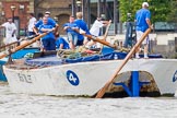 TOW River Thames Barge Driving Race 2014.
River Thames between Greenwich and Westminster,
London,

United Kingdom,
on 28 June 2014 at 13:43, image #271