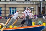 TOW River Thames Barge Driving Race 2014.
River Thames between Greenwich and Westminster,
London,

United Kingdom,
on 28 June 2014 at 14:24, image #410