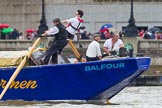 TOW River Thames Barge Driving Race 2014.
River Thames between Greenwich and Westminster,
London,

United Kingdom,
on 28 June 2014 at 14:31, image #414