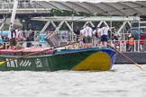TOW River Thames Barge Driving Race 2014.
River Thames between Greenwich and Westminster,
London,

United Kingdom,
on 28 June 2014 at 14:33, image #420