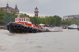 TOW River Thames Barge Driving Race 2014.
River Thames between Greenwich and Westminster,
London,

United Kingdom,
on 28 June 2014 at 14:39, image #433