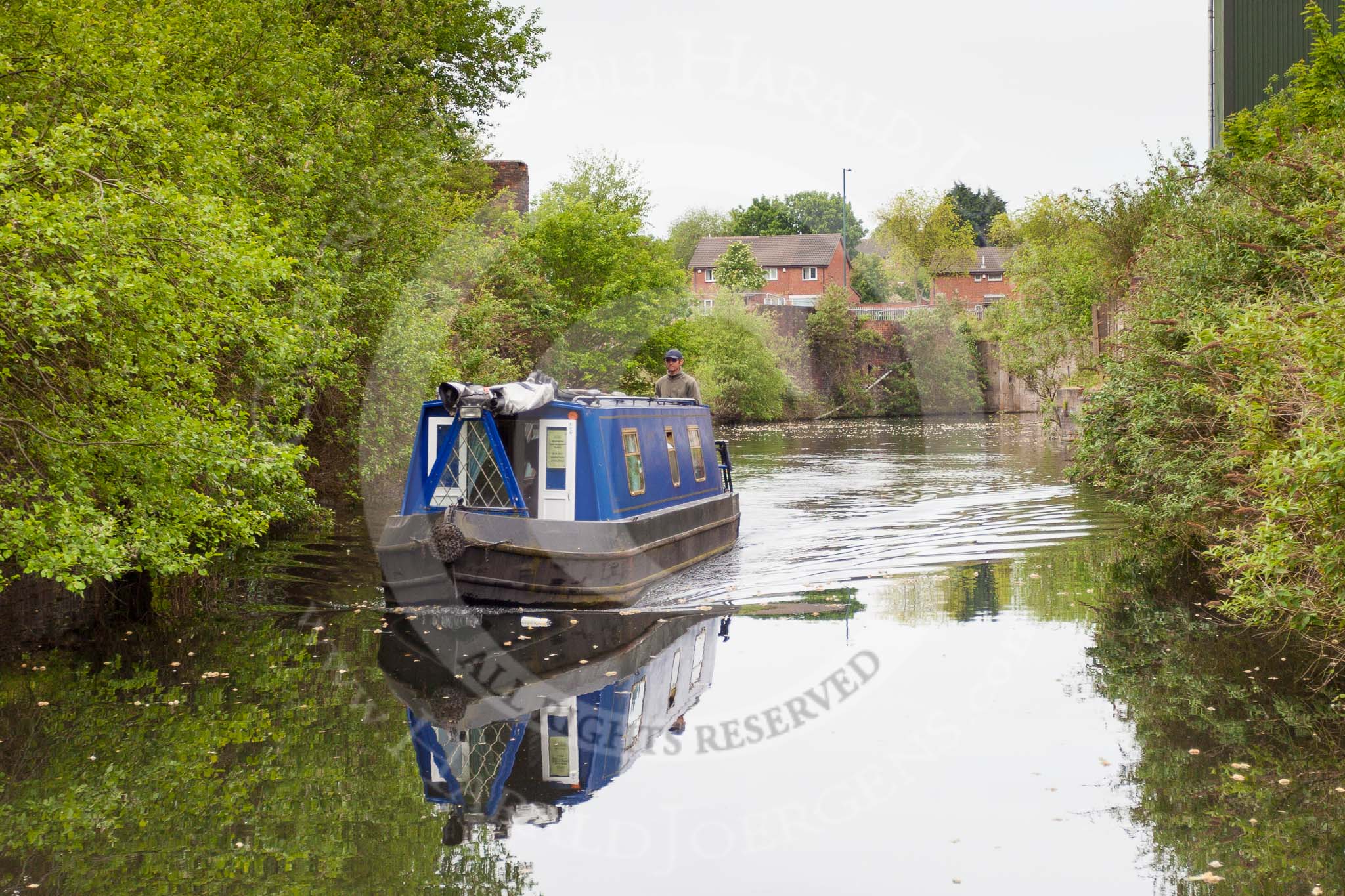 BCN 24h Marathon Challenge 2015: Meeting another participant of the BCN Marathon Challenge on the Icknield Loop.
Birmingham Canal Navigations,



on 23 May 2015 at 08:46, image #12