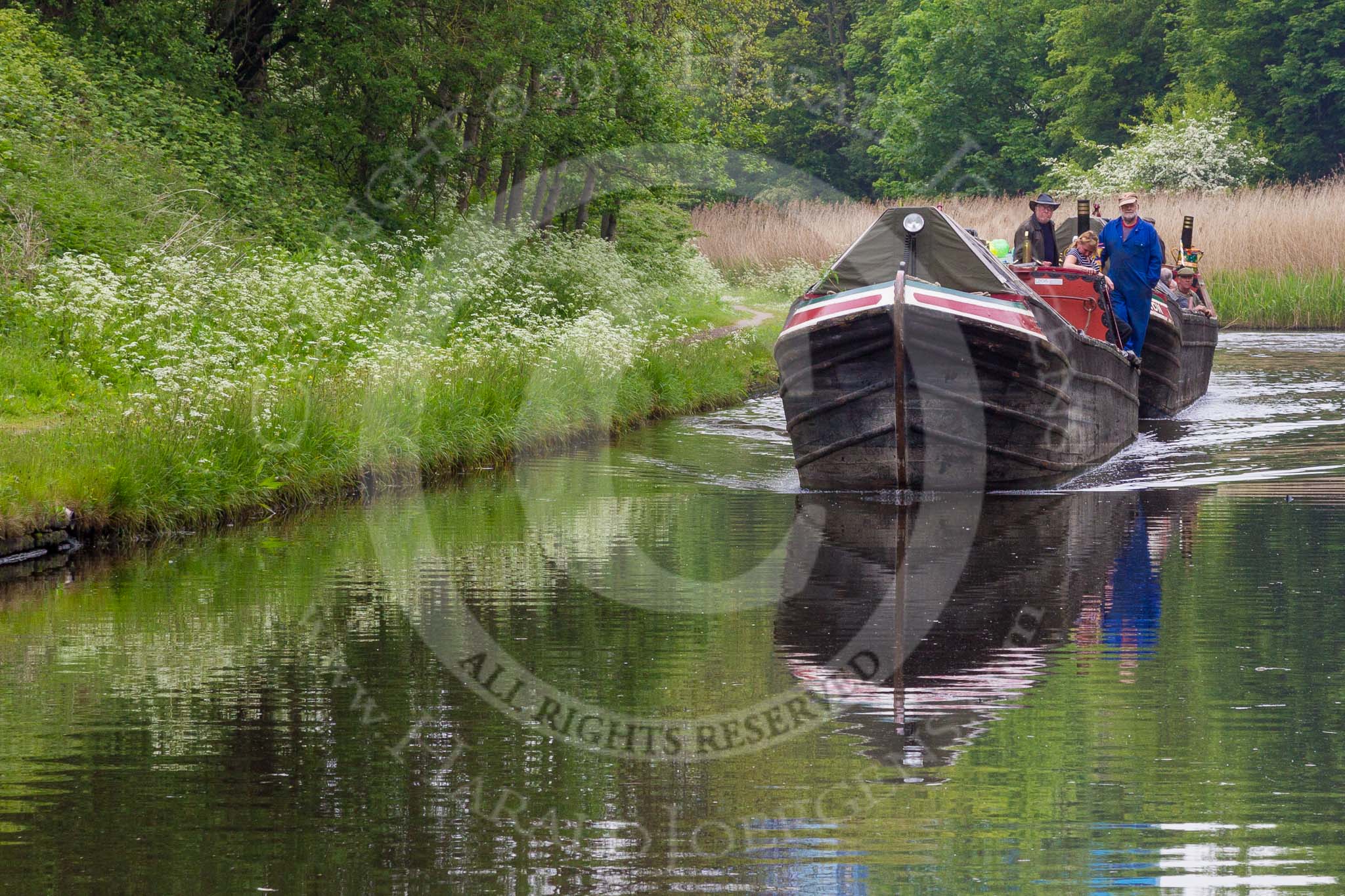 BCN 24h Marathon Challenge 2015: Meeting working narrow boats "Nuneaton" and "Brighton" on the BCN Old Main Line near Smethwick Summit Tunnel.
Birmingham Canal Navigations,



on 23 May 2015 at 11:30, image #88