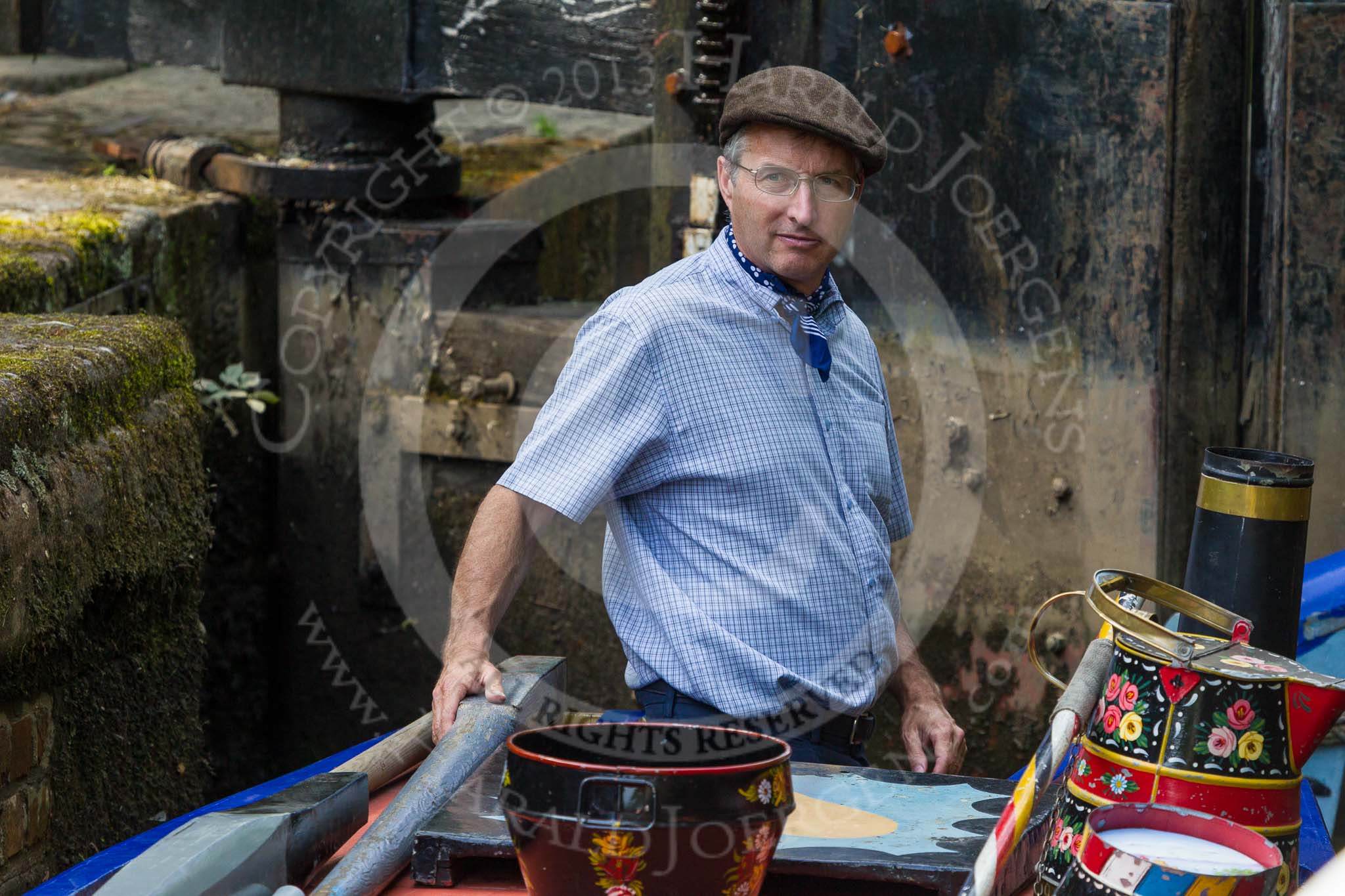: Canal & River Trust chairman Richard Parry at the helm of historic narrowboat Maria.




on 03 July 2015 at 15:41, image #43