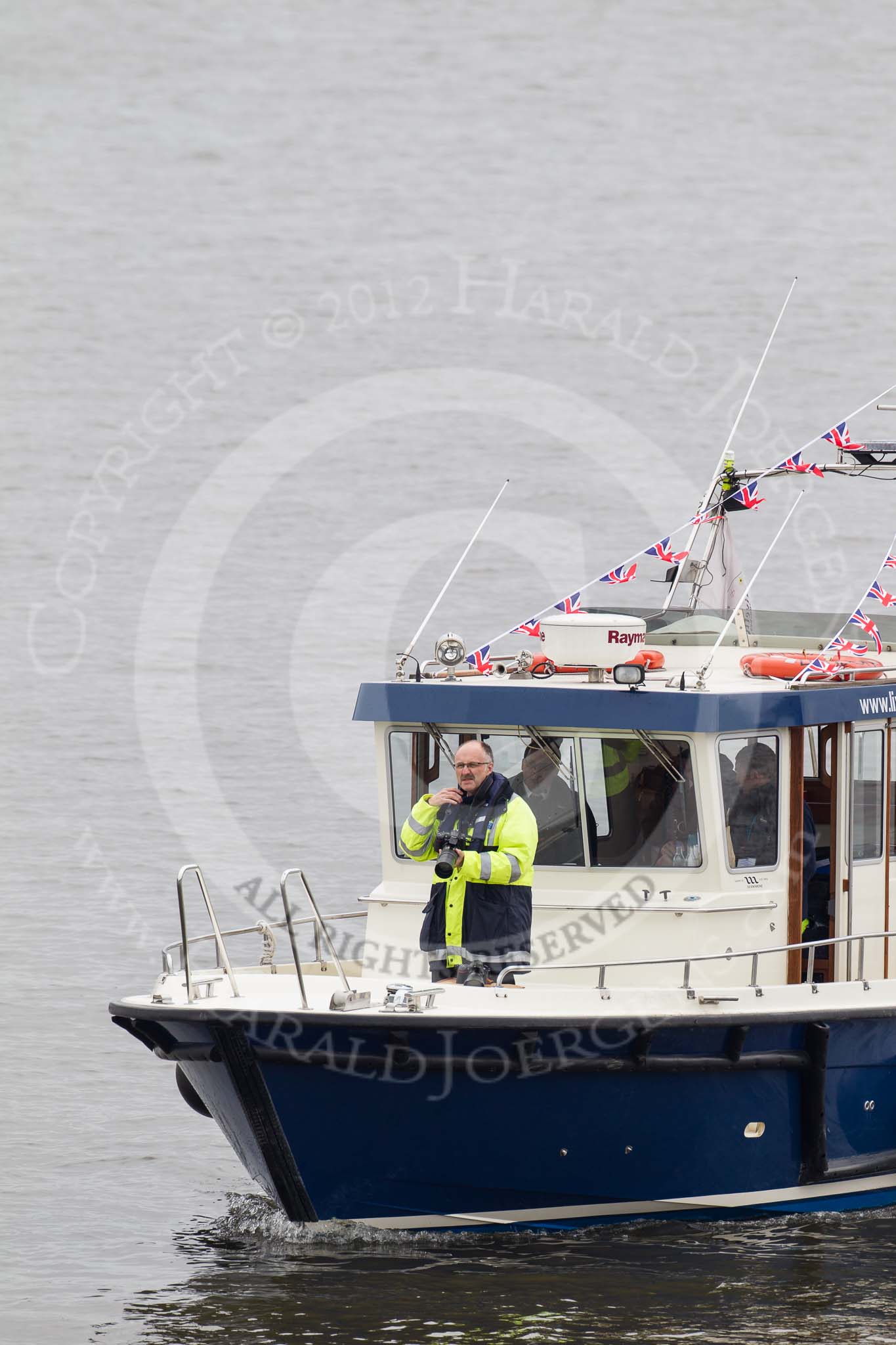 Thames Diamond Jubilee Pageant.
River Thames seen from Battersea Bridge,
London,

United Kingdom,
on 03 June 2012 at 14:27, image #44