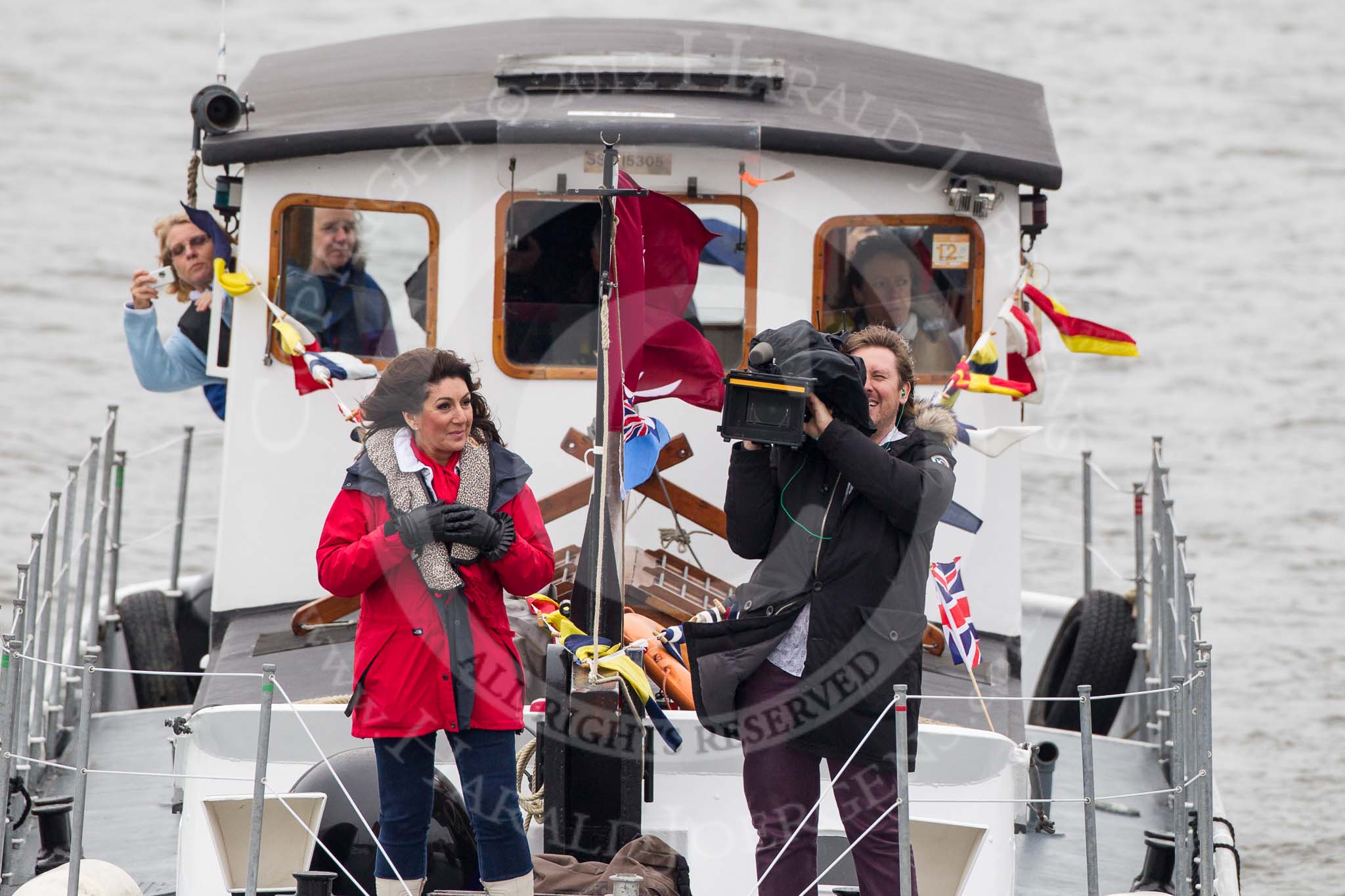 Thames Diamond Jubilee Pageant.
River Thames seen from Battersea Bridge,
London,

United Kingdom,
on 03 June 2012 at 15:25, image #344