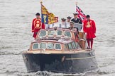 Thames Diamond Jubilee Pageant: VIPS-Britannia Royal Barge (V59)..
River Thames seen from Battersea Bridge,
London,

United Kingdom,
on 03 June 2012 at 14:23, image #23