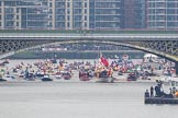 Thames Diamond Jubilee Pageant.
River Thames seen from Battersea Bridge,
London,

United Kingdom,
on 03 June 2012 at 14:30, image #47