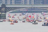 Thames Diamond Jubilee Pageant.
River Thames seen from Battersea Bridge,
London,

United Kingdom,
on 03 June 2012 at 14:34, image #54