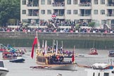 Thames Diamond Jubilee Pageant: SHALLOPS-Gloriana (M3)..
River Thames seen from Battersea Bridge,
London,

United Kingdom,
on 03 June 2012 at 14:35, image #59