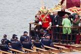 Thames Diamond Jubilee Pageant: SHALLOPS-Gloriana (M3)..
River Thames seen from Battersea Bridge,
London,

United Kingdom,
on 03 June 2012 at 14:40, image #80