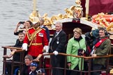 Thames Diamond Jubilee Pageant: SHALLOPS-Gloriana (M3)..
River Thames seen from Battersea Bridge,
London,

United Kingdom,
on 03 June 2012 at 14:40, image #81