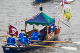 Thames Diamond Jubilee Pageant: WATERMAN'S CUTTERS-Cito (M19)..
River Thames seen from Battersea Bridge,
London,

United Kingdom,
on 03 June 2012 at 14:41, image #89