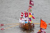 Thames Diamond Jubilee Pageant: PILOT GIGS, GIGS & CELTIC LONGBOATS- Whiteforeland (Renfrewshire) (M81)..
River Thames seen from Battersea Bridge,
London,

United Kingdom,
on 03 June 2012 at 14:42, image #100
