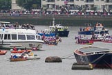 Thames Diamond Jubilee Pageant.
River Thames seen from Battersea Bridge,
London,

United Kingdom,
on 03 June 2012 at 14:44, image #110