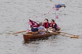 Thames Diamond Jubilee Pageant: SKIFFS & OTHER TRADITIONAL BOATS-SRA004 (M131)..
River Thames seen from Battersea Bridge,
London,

United Kingdom,
on 03 June 2012 at 14:46, image #114