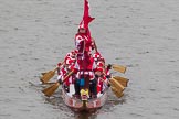Thames Diamond Jubilee Pageant: DRAGON BOATS-Abreast from the West ( M175)..
River Thames seen from Battersea Bridge,
London,

United Kingdom,
on 03 June 2012 at 14:48, image #132