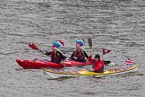 Thames Diamond Jubilee Pageant: KAYAKS-YumYum 2  (M215), Mily Molly (M251)..
River Thames seen from Battersea Bridge,
London,

United Kingdom,
on 03 June 2012 at 14:50, image #141