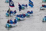 Thames Diamond Jubilee Pageant: COMMONWEALTH FLAGS-Sea Cadets..
River Thames seen from Battersea Bridge,
London,

United Kingdom,
on 03 June 2012 at 14:52, image #150