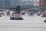 Thames Diamond Jubilee Pageant.
River Thames seen from Battersea Bridge,
London,

United Kingdom,
on 03 June 2012 at 15:00, image #190