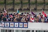 Thames Diamond Jubilee Pageant: VIPS-William B (V85)..
River Thames seen from Battersea Bridge,
London,

United Kingdom,
on 03 June 2012 at 15:06, image #225