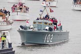 Thames Diamond Jubilee Pageant: DUNKIRK LITTLE SHIPS-MTB 102 (H2)..
River Thames seen from Battersea Bridge,
London,

United Kingdom,
on 03 June 2012 at 15:10, image #250
