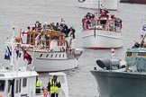 Thames Diamond Jubilee Pageant: DUNKIRK LITTLE SHIPS-Bluebird of Chelsea (H4) and Thamesa (H8)..
River Thames seen from Battersea Bridge,
London,

United Kingdom,
on 03 June 2012 at 15:10, image #251